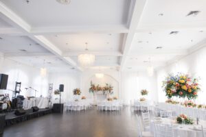 Newport RI wedding reception at Belle Mer venue